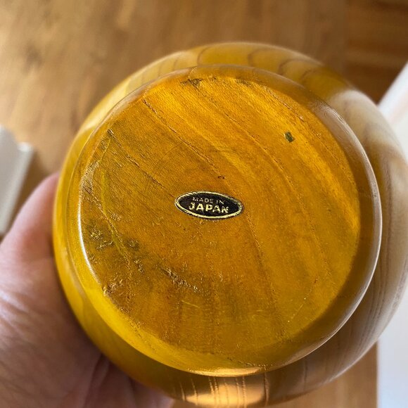 MCM Nut Snack Bowl Orb/Globe w/serving spoon - Picture 5 of 5